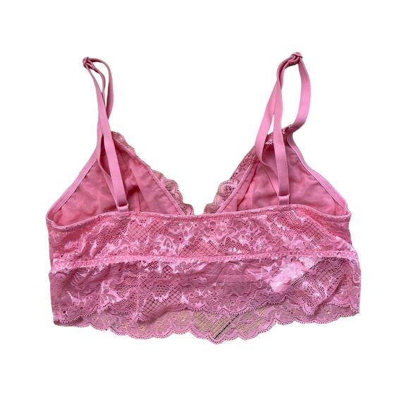 Victoria Secret Pink Lace Bralette Women’s size small - Picture 3 of 4